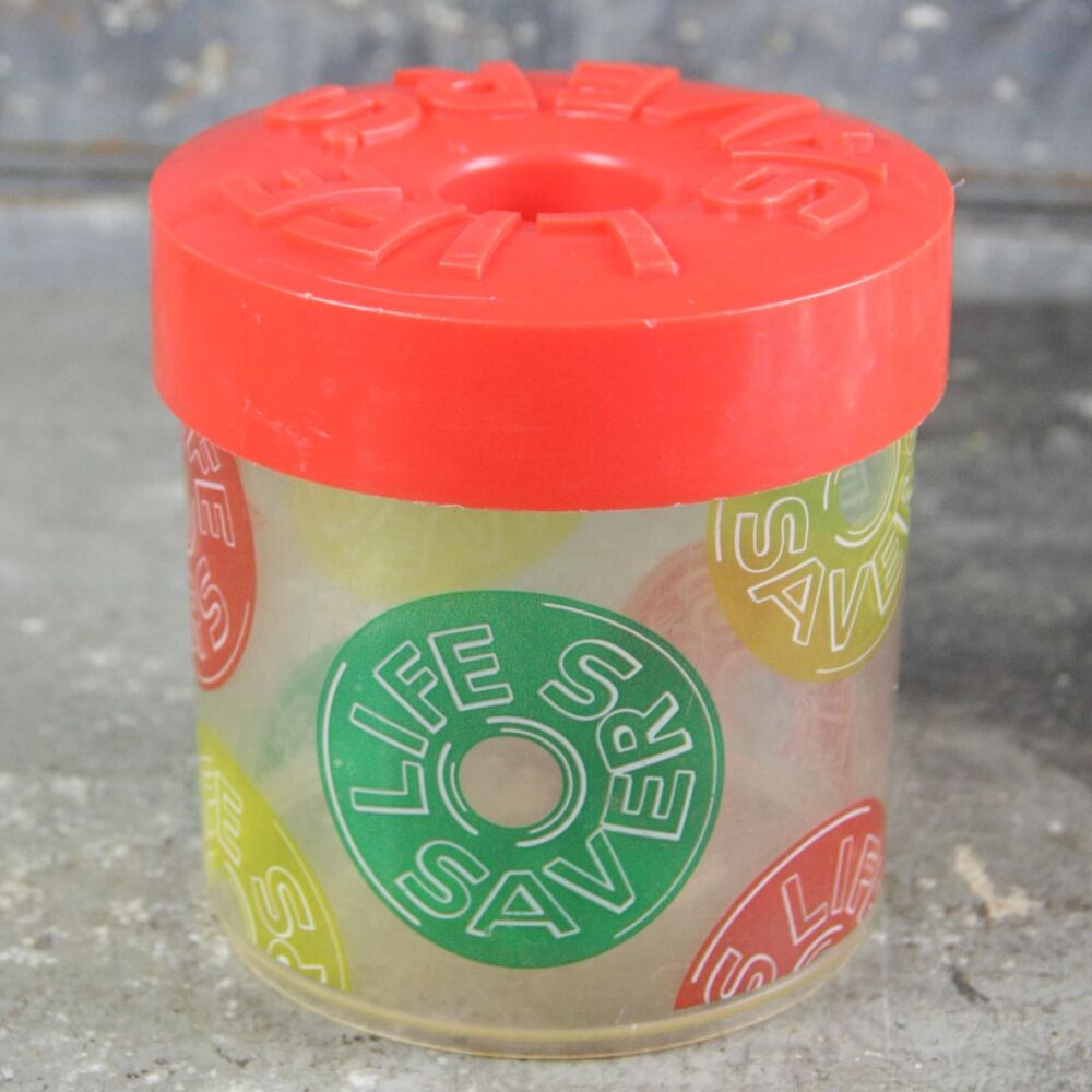 Life Savers Candy Container, hard plastic